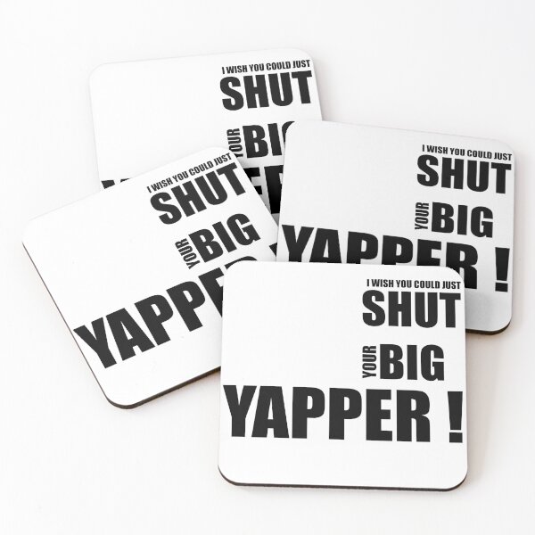 Item preview, chris farley Funny Quote - I wish you could just shut your big yapper ! designed and sold by RUCZENO.