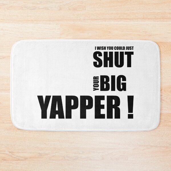 Item preview, chris farley Funny Quote - I wish you could just shut your big yapper ! designed and sold by RUCZENO.