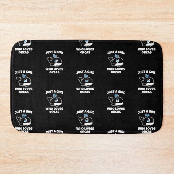Item preview, Just A Girl Who Loves Orcas designed and sold by Emerg-Apparel.