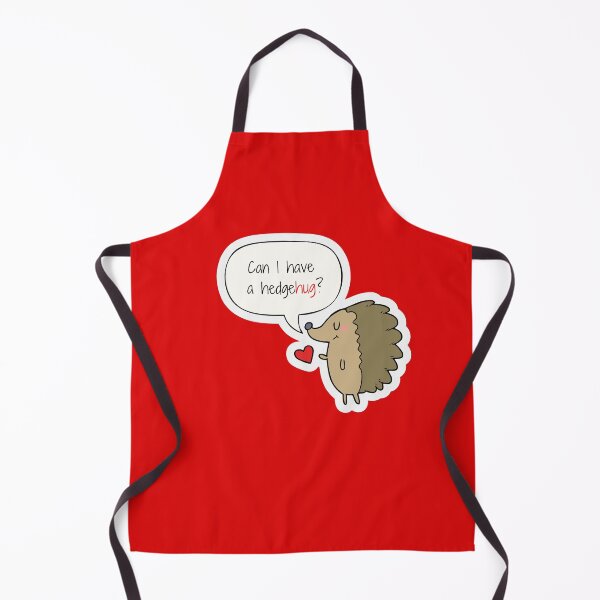 Item preview, Can I have a hedgehug? - Cute Hedgehog Heart Quote designed and sold by WonderWear.