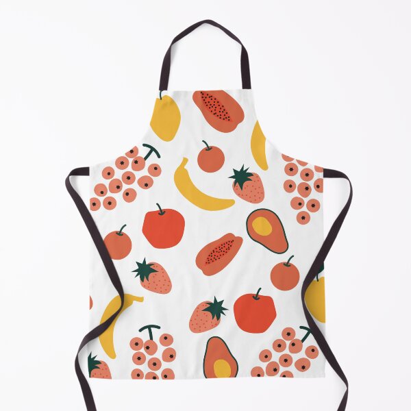 Item preview, Abstract Summer Fruit Pattern Print I designed and sold by technicolorable_art.