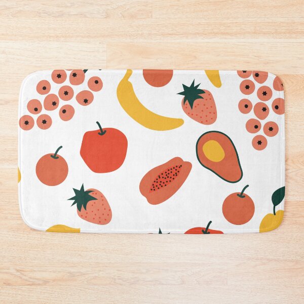 Item preview, Abstract Summer Fruit Pattern Print I designed and sold by technicolorable_art.