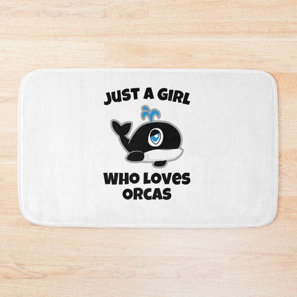 Item preview, Just A Girl Who Loves Orcas designed and sold by Emerg-Apparel.