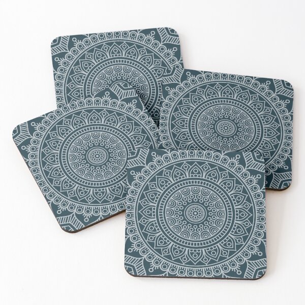 Item preview, Mandala Boho Azul Marino designed and sold by La Chic.