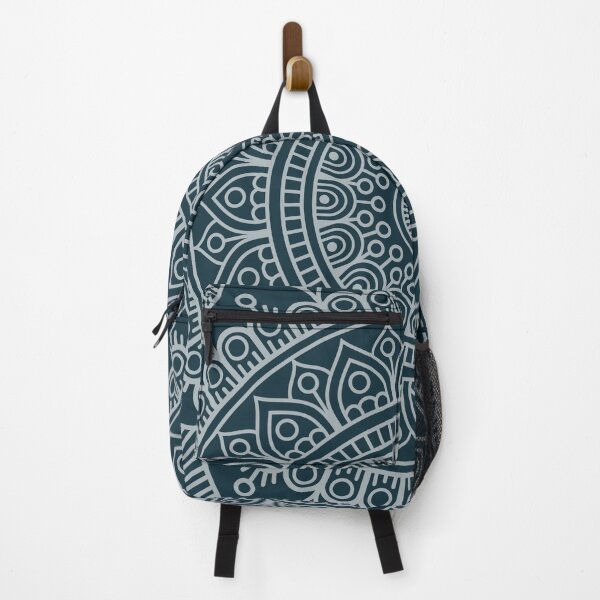 Item preview, Mandala Boho Azul Marino designed and sold by La Chic.