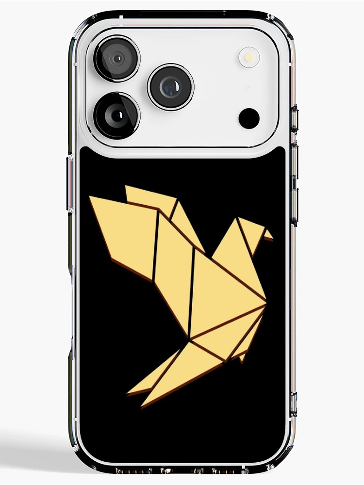 Thumbnail 1 of 5, iPhone Case, Dove In Origami Style designed and sold by Patternsonly.