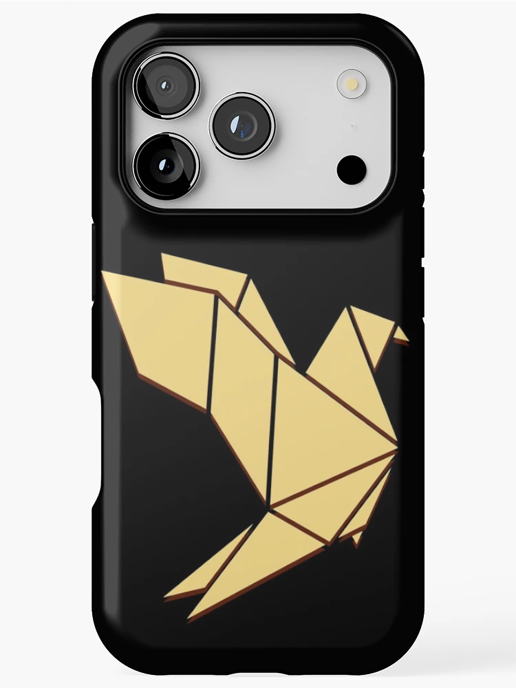 Thumbnail 1 of 4, iPhone Case, Dove In Origami Style designed and sold by Patternsonly.