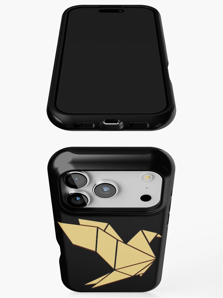 Thumbnail 3 of 4, iPhone Case, Dove In Origami Style designed and sold by Patternsonly.