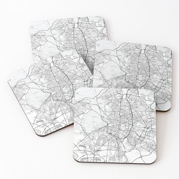 Item preview, Madrid, Spain Map (Theme 1) designed and sold by Mapnify.