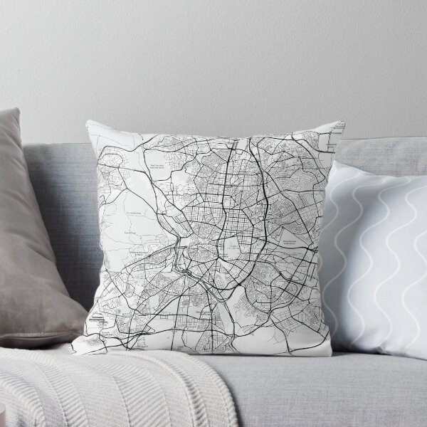 Item preview, Madrid, Spain Map (Theme 1) designed and sold by Mapnify.
