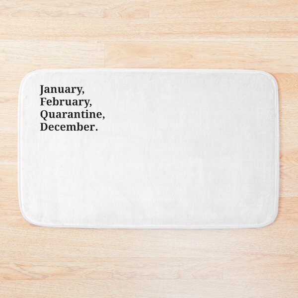 Item preview,  January February Quarantine December Funny designed and sold by CHday.