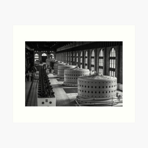 Item preview, Historic Niagara Power Plant Generators 4 designed and sold by Robert Alsop.