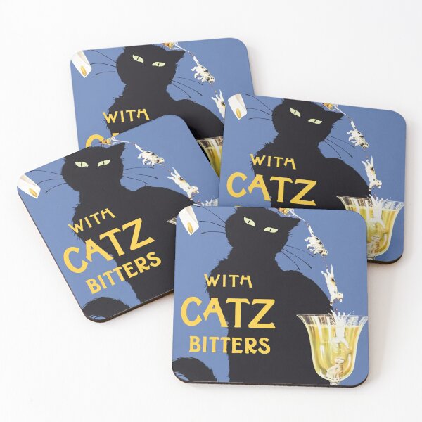 Item preview, Mix Your Drinks with Catz Bitters designed and sold by nielsenralph3.