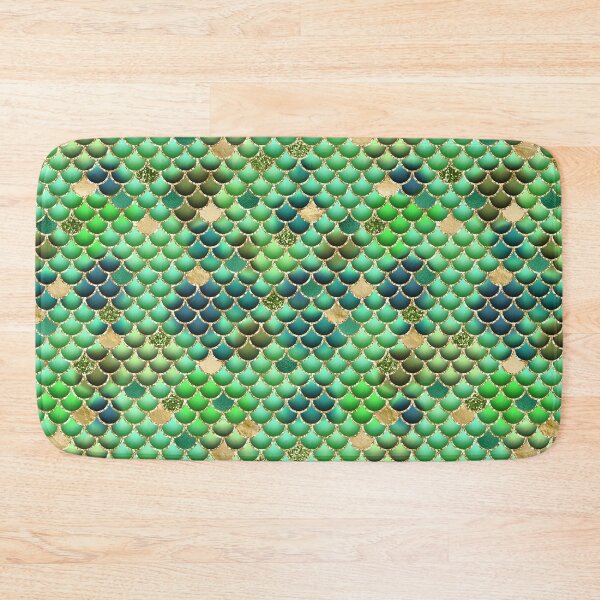 Item preview, Multicolor mermaid scales pattern designed and sold by RoyalPeople.