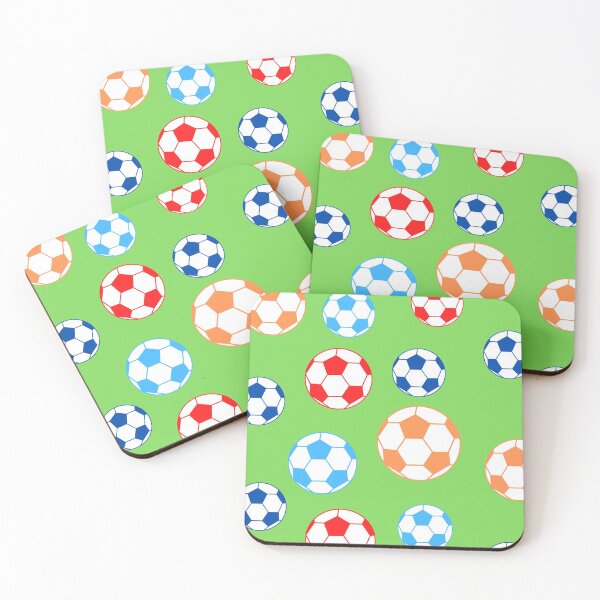 Item preview, Colour football balls  designed and sold by AJSkinnerPrints.