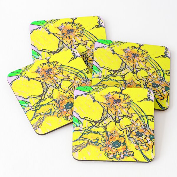 Item preview, Yellow Petunias  designed and sold by Kattrend.