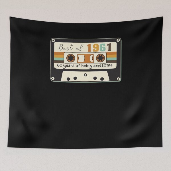 Item preview, 60th Birthday 60 Years Awesome Born In 1961 designed and sold by Renergie.