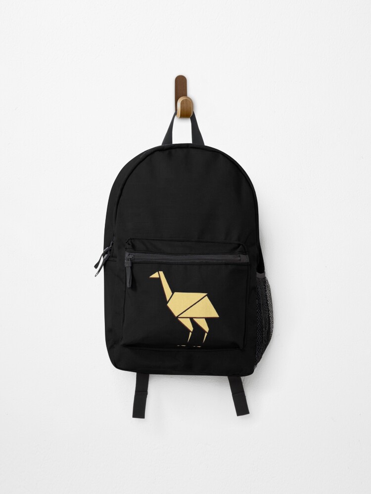 Thumbnail 1 of 3, Backpack, Bird Origami designed and sold by Patternsonly.