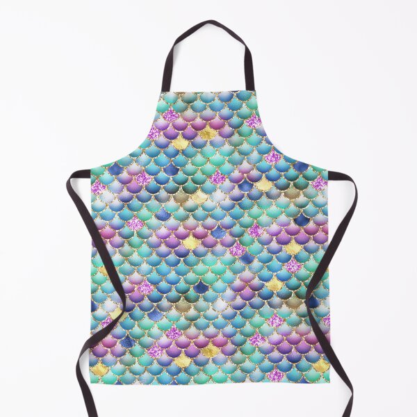 Item preview, Multicolor mermaid scales pattern designed and sold by RoyalPeople.