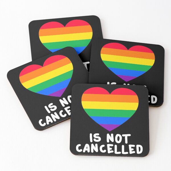Item preview, Love Is Not Cancelled LGBTQIA+ Community designed and sold by MagicBoutique.