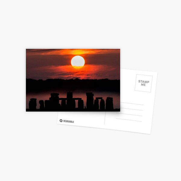 Item preview, Stonehenge Sunrise designed and sold by Fearless-Fox.