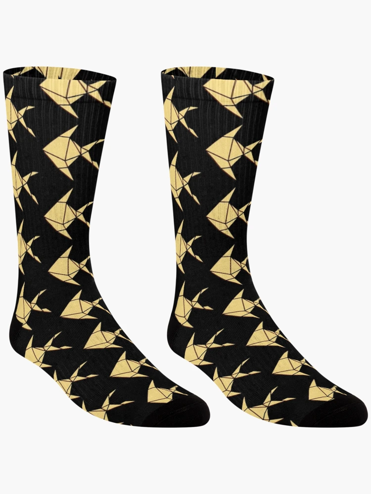 Thumbnail 3 of 5, Socks, Paper Fish designed and sold by Patternsonly.