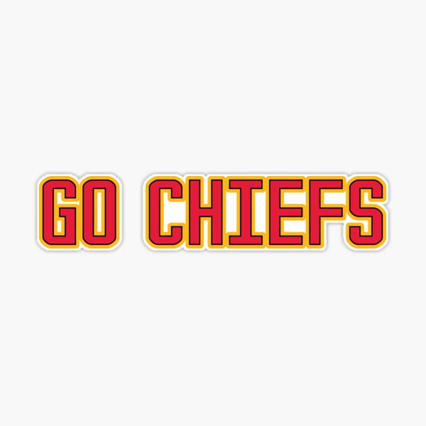 KC CHIEFS stickers  Baby logo, Kc chiefs, Print patterns