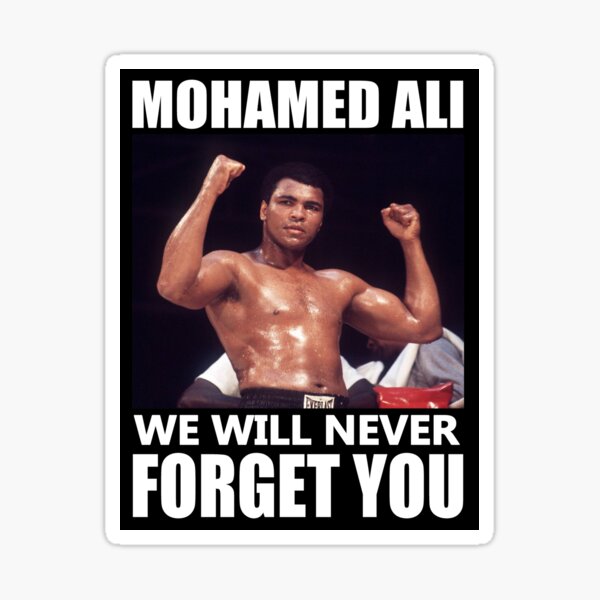 Mohamed Ali, Mohamed Ali Sticker
