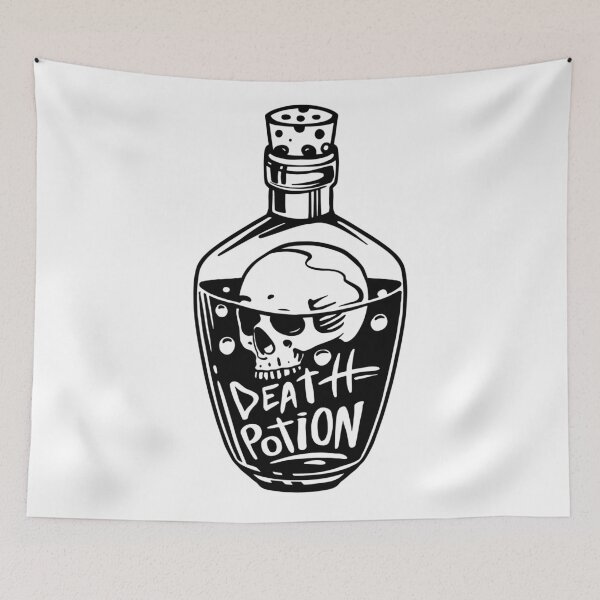 Item preview, Metalocalypse Death Potion designed and sold by RUCZENO.