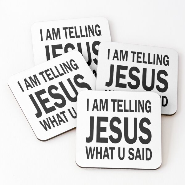 Item preview, I am telling jesus what u said designed and sold by ValentinaHramov.