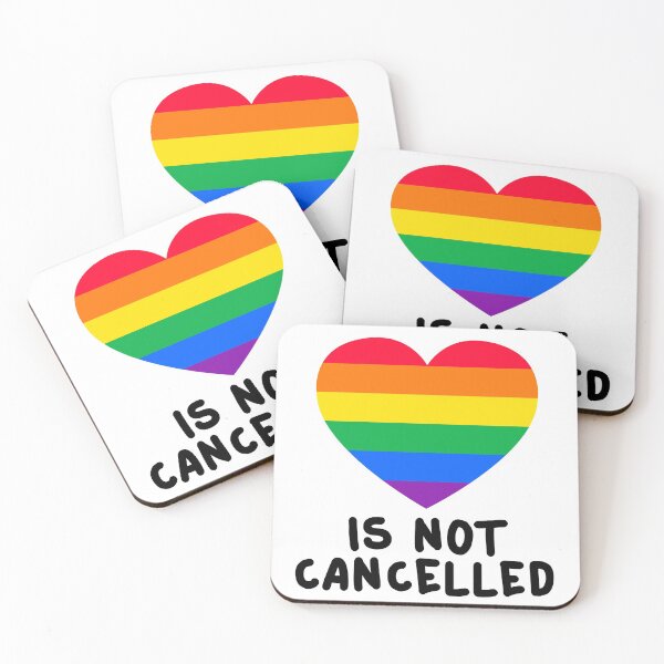 Item preview, Love Is Not Cancelled LGBTQIA+ Community designed and sold by MagicBoutique.