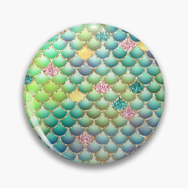 Item preview, Multicolor mermaid scales pattern designed and sold by RoyalPeople.