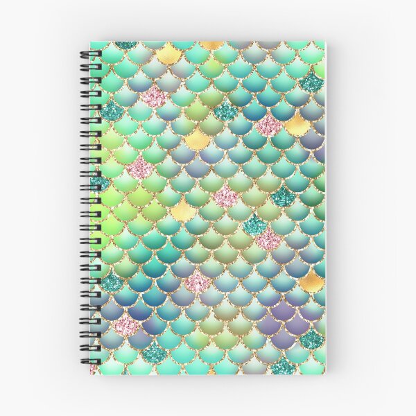 Item preview, Multicolor mermaid scales pattern designed and sold by RoyalPeople.