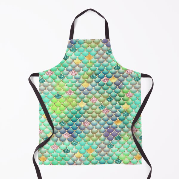 Item preview, Multicolor mermaid scales pattern designed and sold by RoyalPeople.