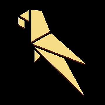 Imagen de la obra Parrot Origami de Patternsonly