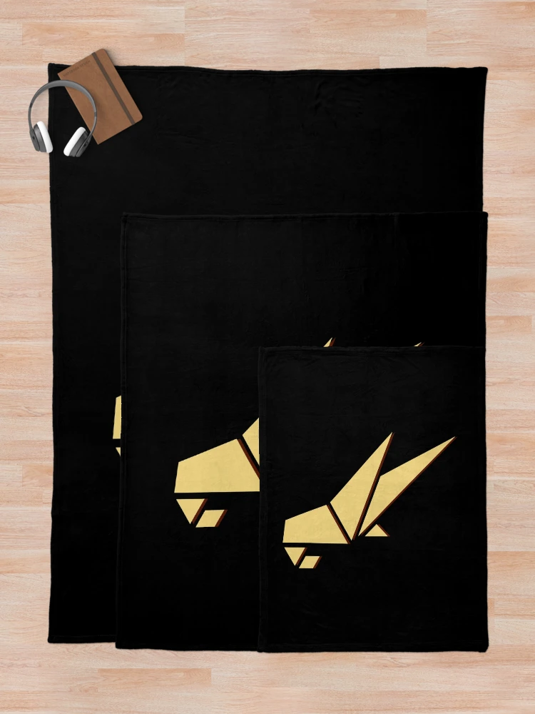 Imagen 5 de 6, Manta con la obra Parrot Origami, diseñada y vendida por Patternsonly.
