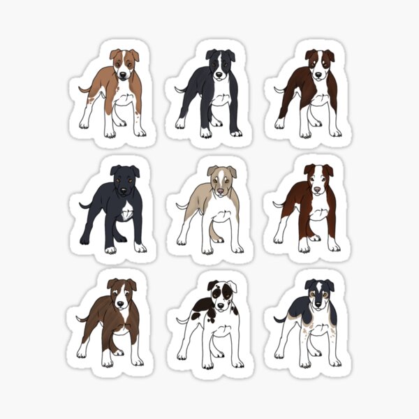 Item preview, Pick Your Pittie!  designed and sold by DoodleDashCollective.