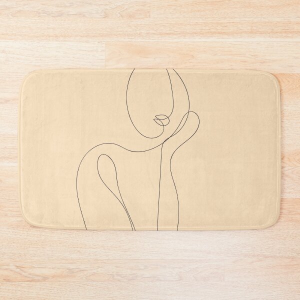 Item preview, Female Body Line Art, Fashion Print designed and sold by technicolorable_art.