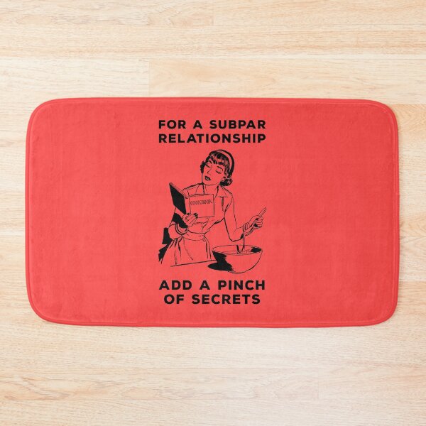 Item preview, Subpar Relationship? Add Secrets – Cookbook Secret Relationship Recipe designed and sold by The Green Corner.