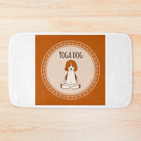 Item preview,  Be Happy with Yoga Dog: morning exercises, dog design,   designed and sold by MichaelGrace.