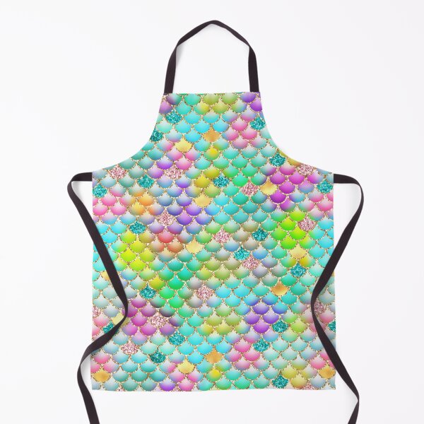 Item preview, Multicolor mermaid scales pattern designed and sold by RoyalPeople.