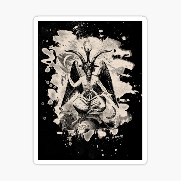 Item preview, Baphomet - bleached (creme white) designed and sold by Bela-Manson.