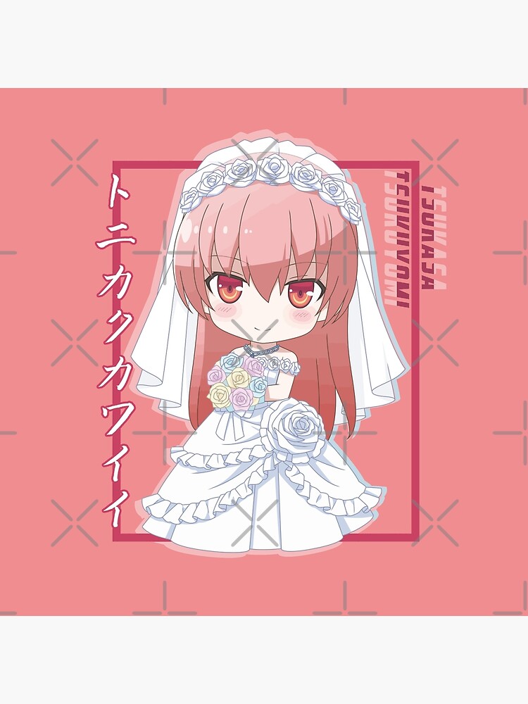 Tonikaku kawaii - Tsukasa waifu | Art Board Print