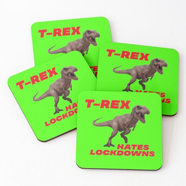 Item preview, T-Rex hates lockdowns  designed and sold by Md1982.