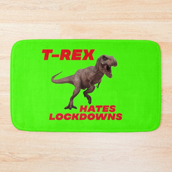 Item preview, T-Rex hates lockdowns  designed and sold by Md1982.
