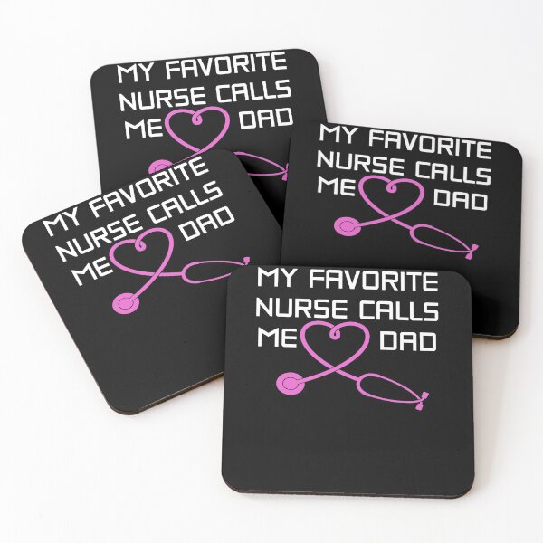 Item preview, My favorite nurse calls me dad designed and sold by PERsonalthreads.