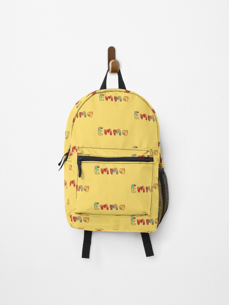 Thumbnail 1 of 3, Backpack, Emma name designed and sold by TreeSappy.