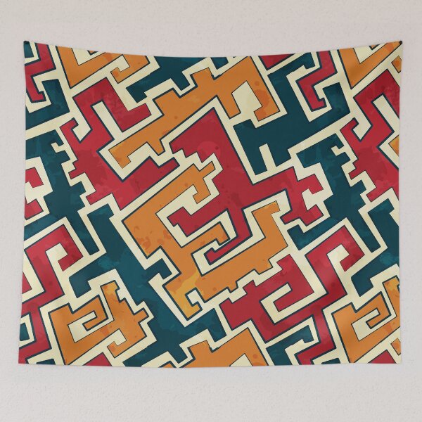Item preview, Crazy 70's Vibe Shapes designed and sold by WowThatsAwful.