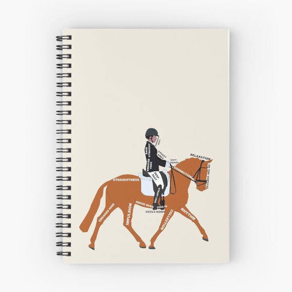 Item preview, Notas de doma Caballo castaño designed and sold by Scarlet Sung.