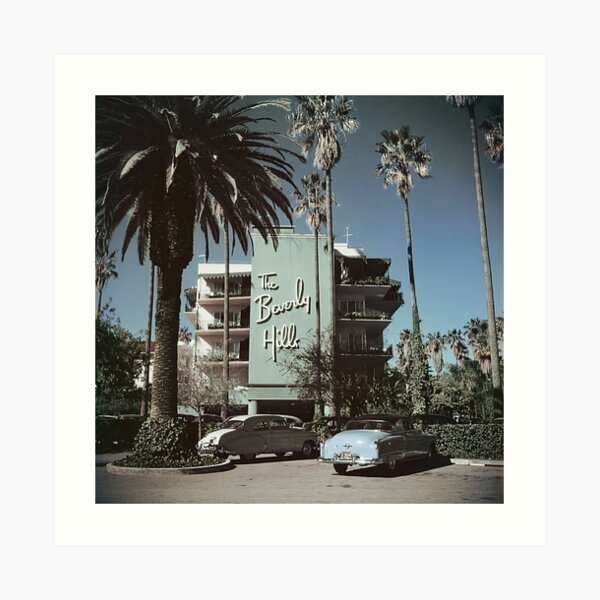 Beverly Hills, California Art Print